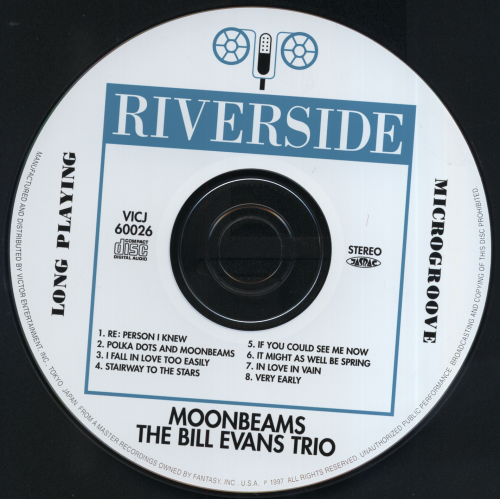 The Bill Evans Trio - Moon Beams (20 bit K2 HQ CD) (1997)