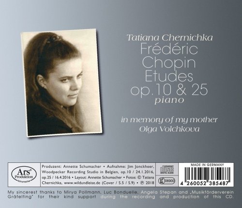 Tatiana Chernichka - Chopin: 24 Études, Opp. 10 & 25 (2018)