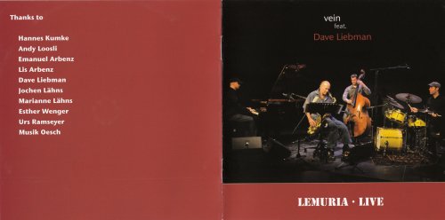 Vein feat. Dave Liebman - Live Lemuria (2012)