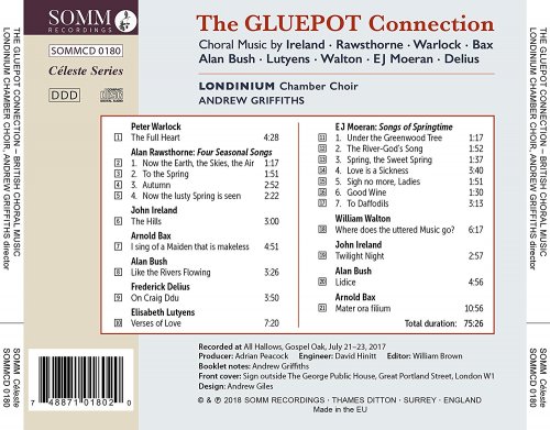 Londinium Chamber Choir & Andrew Griffiths - The Gluepot Connection (2018)