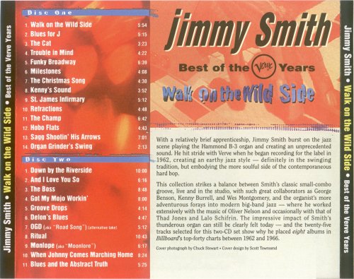 Jimmy Smith - Walk on the Wild Side (1995) FLAC