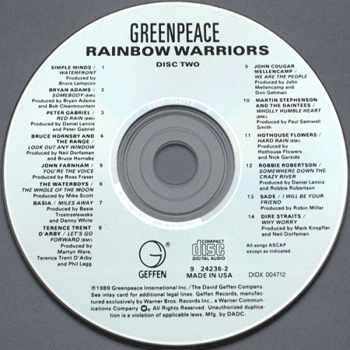 VA - Greenpeace: Rainbow Warriors (1989)