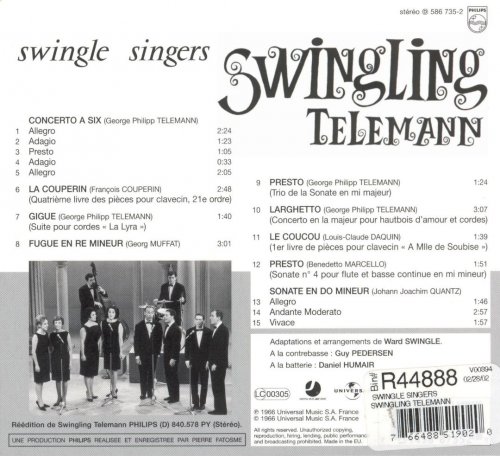 Swingle Singers - Swingling Telemann (1966)