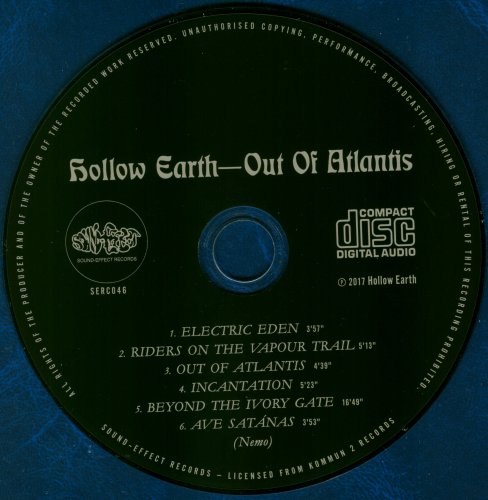 Hollow Earth - Out of Atlantis (2018) CD-Rip