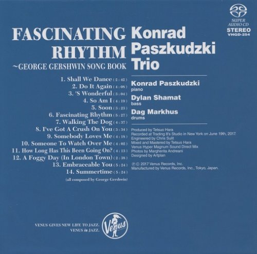 Konrad Paszkudzki Trio - Fascinatin' Rhythm: George Gershwin Songbook (2017) [SACD]