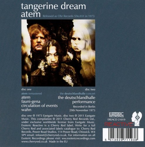 Tangerine Dream - Atem (1973) [2011]