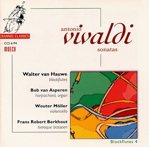 Walter van Hauwe, Bob van Asperen, Wouter Moller, Frans Robert Berkhout - Vivaldi: Sonatas (1994)