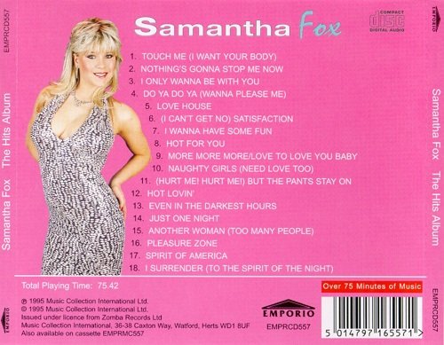 Samantha Fox - The Hits Album (1995)