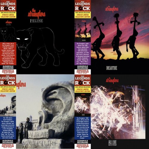 The Stranglers - 4 Albums Paper Sleeve Vinyl Replica: 1982-1987 (2014) CD-Rip
