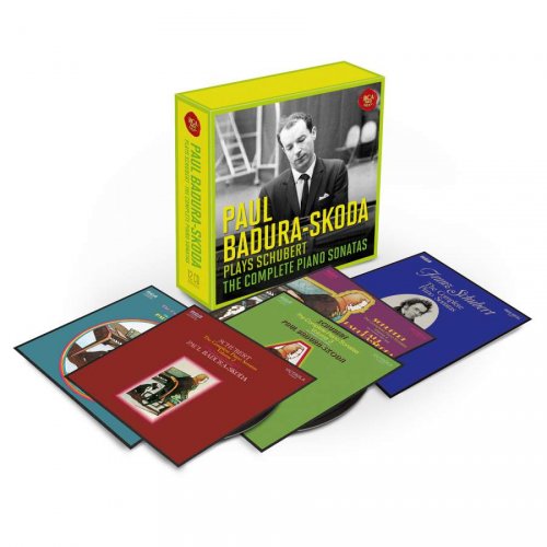 Paul Badura-Skoda - Schubert: The Complete Piano Sonatas (2017) [12 CD]