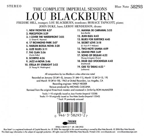 Lou Blackburn - The Complete Imperial Sessions (1963/2006)