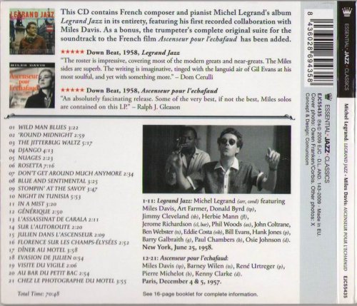 Michel Legrand & Miles Davis - Legrand Jazz + Ascenseur pour L'Echafaud (2009)