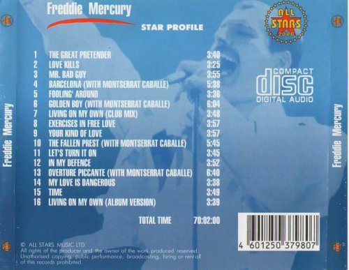 Freddie Mercury - Star Profile (2000)