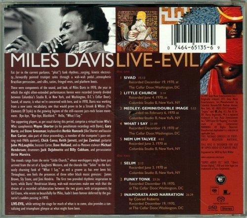 Miles Davis - Live-Evil (1971) [2001 SACD]