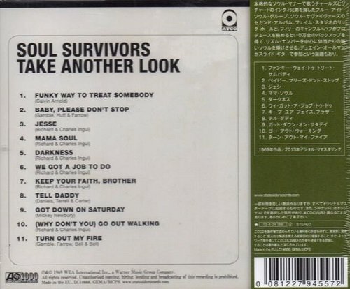 Soul Survivors - Take Another Look (Reissue) (1968/2013)