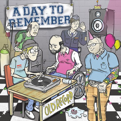 A Day To Remember ‎- Old Record (2010) LP