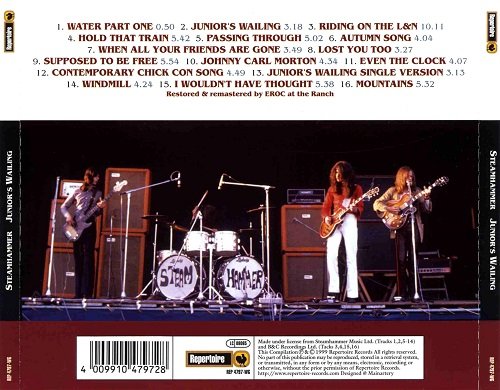 Steamhammer - Junior's Wailing (Remastered) (1969-70/1999)