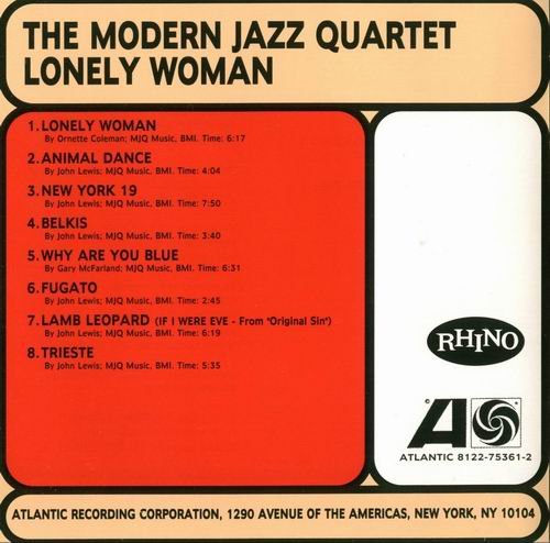 The Modern Jazz Quartet - Lonely Woman (1962)