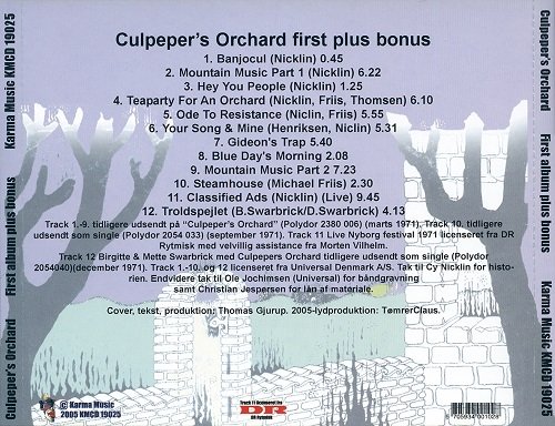 Culpeper's Orchard - Culpeper's Orchard (Reissue) (1971/2005)