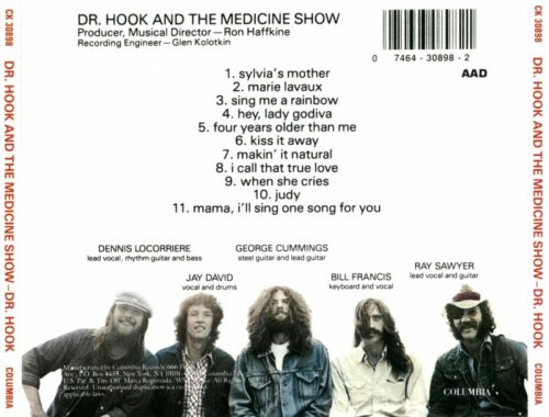 Doctor Hook - Dr Hook and the Medicine Show (1971) [1992]  Lossless