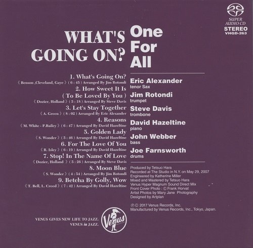 One For All - What's Going On? (2007) [2017 SACD]