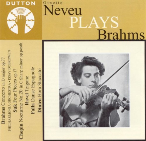 Ginette Neveu - Ginette Neveu Plays Brahms (2002)