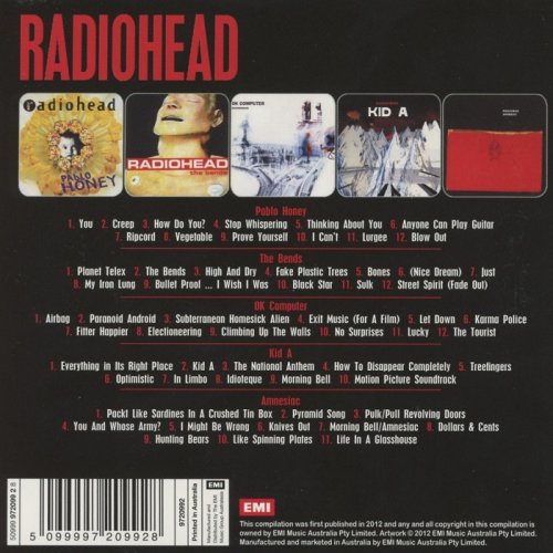 Radiohead - 5 Album Set (2012)