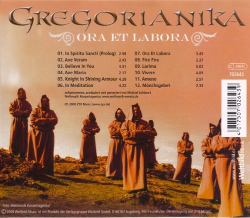 Gregorianika - Ora et Labora (2009)