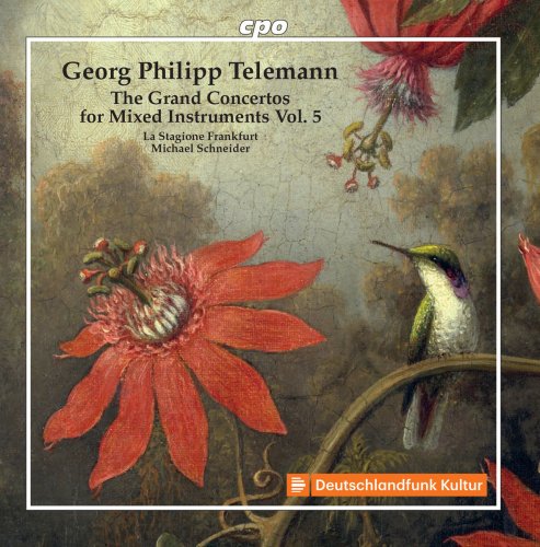 La Stagione Frankfurt & Michael Schneider - Telemann: Grand Concertos, Vol. 5 (2018)