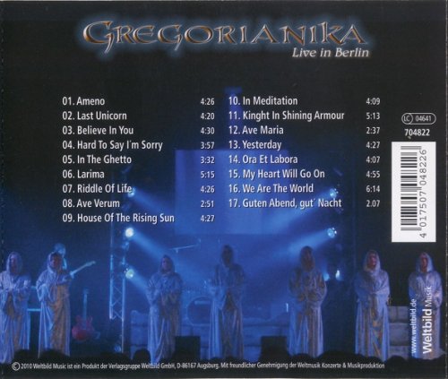 Gregorianika - Live in Berlin (2011)