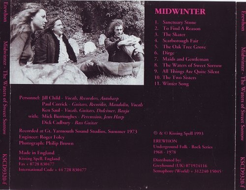 Midwinter - The Waters Of Sweet Sorrow (1973/1993)