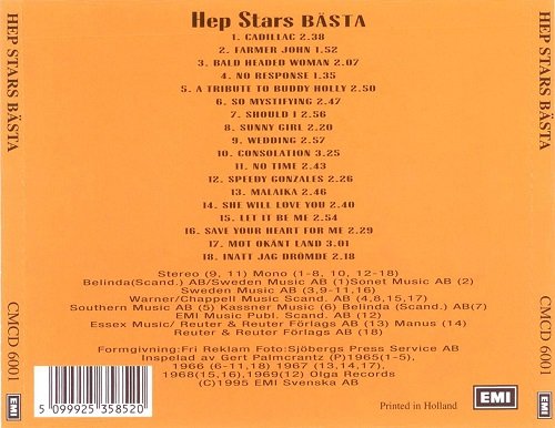 The Hep Stars - Bästa (60х/1995)