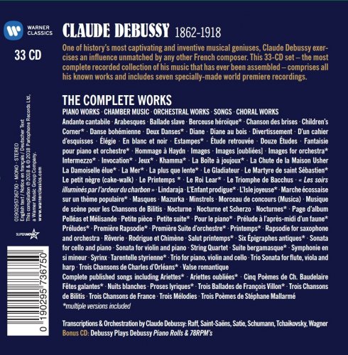 VA - Debussy: The Complete Works (2018)