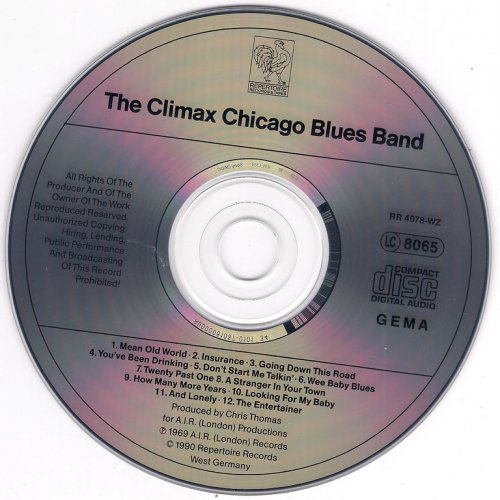 Climax Chicago Blues Band - Climax Chicago Blues Band (1969) {1990, Reissue}