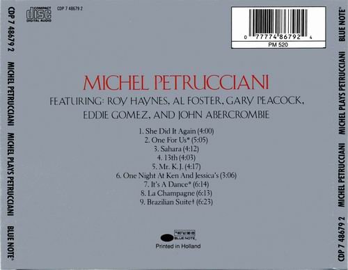 Michel Petrucciani - Michel Plays Petrucciani (1988) CD Rip