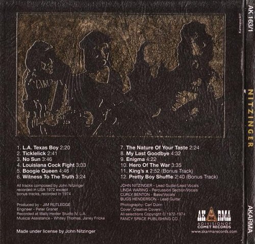 Nitzinger - Nitzinger (Reissue) (1972/2006)