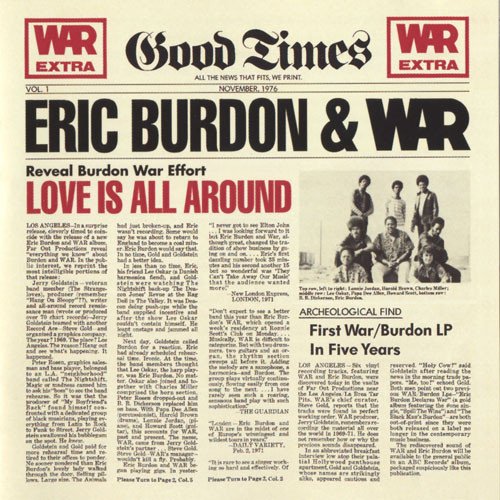 Eric Burdon & War - Love Is All Around (Reissue) (1976/1993)