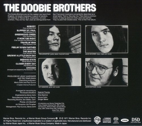 The Doobie Brothers - The Doobie Brothers (1971) [2017 SACD]