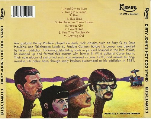 Dirty John’s Hot Dog Stand with Kenny Paulson - Return From The Dead (Reissue) (1970/2011)