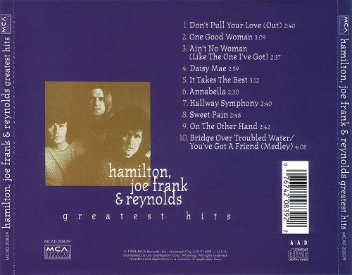 Hamilton, Joe Frank & Reynolds - Greatest Hits (1994)