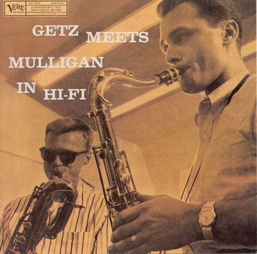 Stan Getz & Gerry Mulligan - Getz Meets Mulligan In Hi-Fi (24 Kt Gold, Bonus Tracks) (1995)