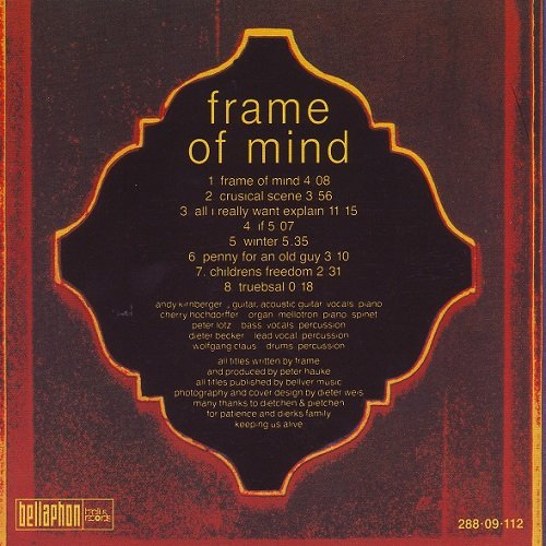 Frame - Frame Of Mind (Reissue) (1972/2004)