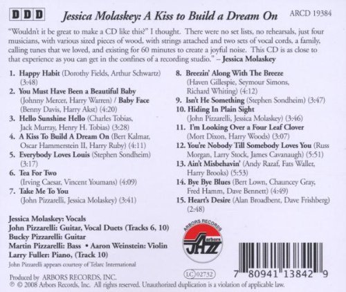 Jessica Molaskey - A Kiss To Build A Dream On (2008)