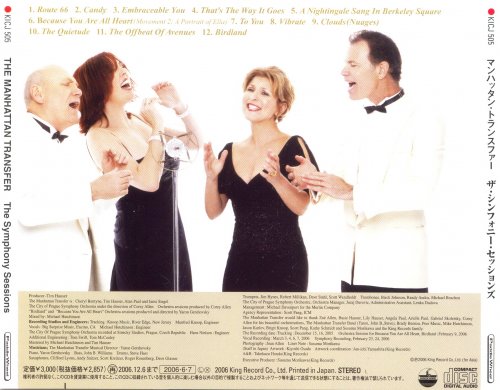 The Manhattan Transfer - The Symphony Sessions (Japan Edition) (2006)