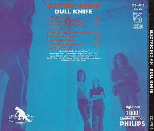 Dull Knife - Electric Indian (Reissue) (1971/1994)