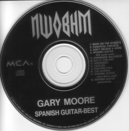 Gary Moore - Spanish Guitar: Best (1992) {Japan 1st Press}