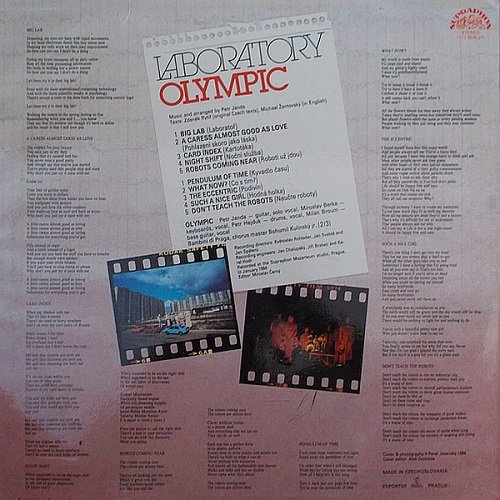 Olympic - Laboratory (1984) Vinyl