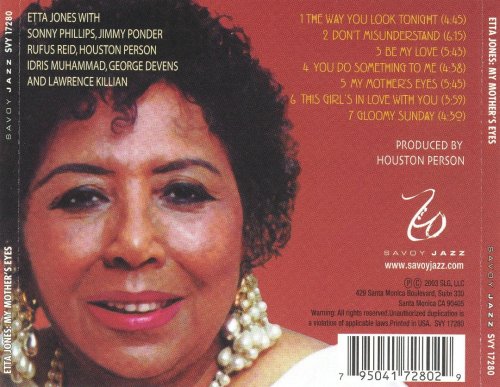 Etta Jones - My Mother's Eyes (1977), 320 Kbps