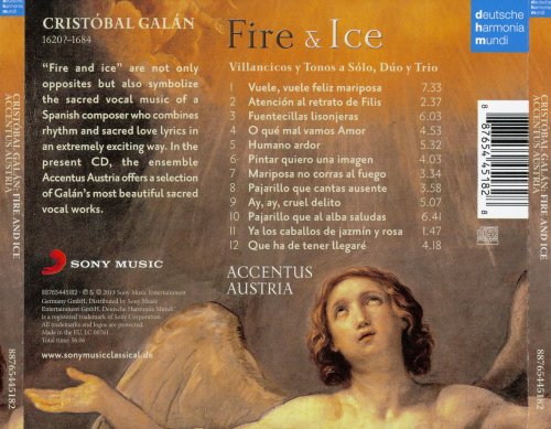 Accentus Austria - Cristobal Galan: Fire & Ice (2013)