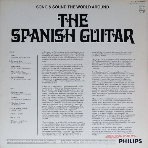 Paco De Lucía - The Spanish Guitar [LP] (1976)